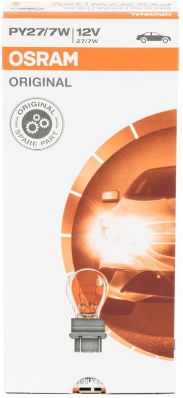 Osram 3757AK Blinklicht Parklicht 7W PY27/7W, 12 V (10 Stück)