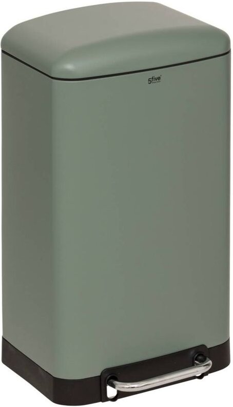 5five Simply Smart - Metall-pedaleimer 30l ariane grün - 5five