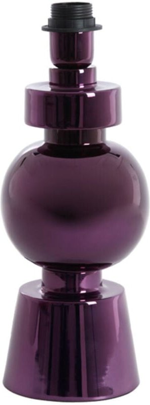 Light & Living - tischlampe - Bodiosa - lila - metall - Ø 15cm -