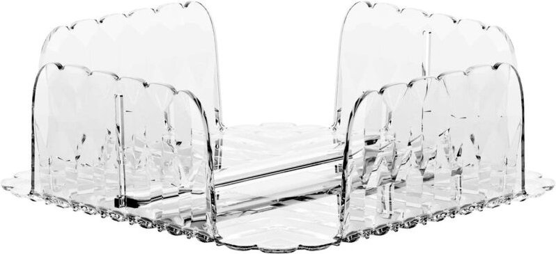 Horizontale serviettenhalter Vanity transparent 600x300x240