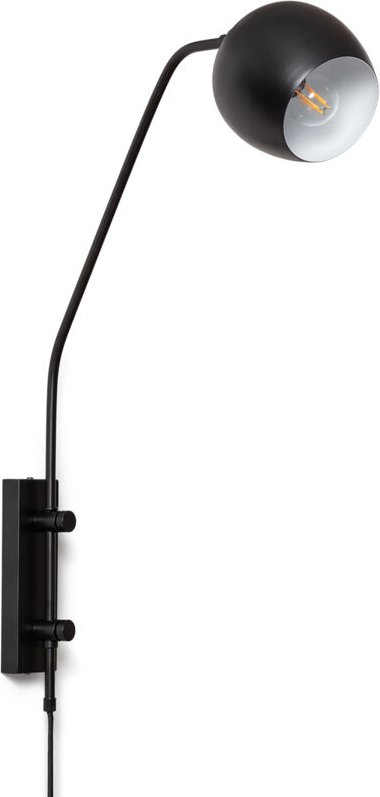 Wandleuchte Ausrichtbar Metall Bando Schwarz