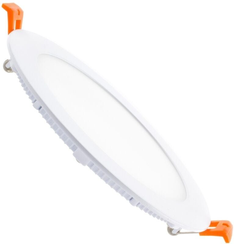 Ledkia - led Einbaustrahler flach 12W Rund SuperSlim Ausschnitt ø 155 mm (Pack 5) 4000K Neutralweiß
