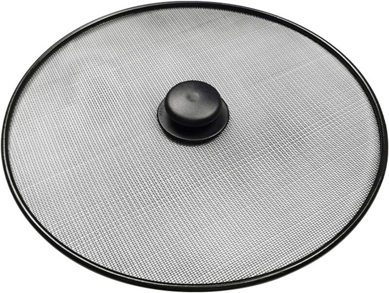 Spritzschutz für Töpfe und Pfannen, Spritzschutz, langlebig, mit Spritzdeckel (29 cm) - Sollbry