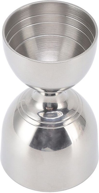 Cocktail-Messbecher 30/60 ml, Barkeeper-Messbecher, langlebiger, hochpräziser Cocktail-Messbecher aus Edelstahl mit brei...