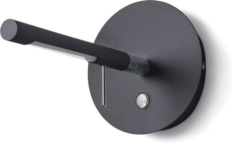 Novolux - Wandleuchte Leserbook Modulación De Frecuencia (Incl.) Led Smd 4w 280lm Cri80 3000k Schwarz