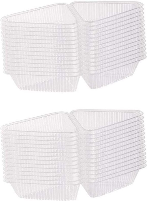 Dreieckige Kuchenboxen für 200 Stück, Tortenständer, Gebäck, Party, Hochzeit