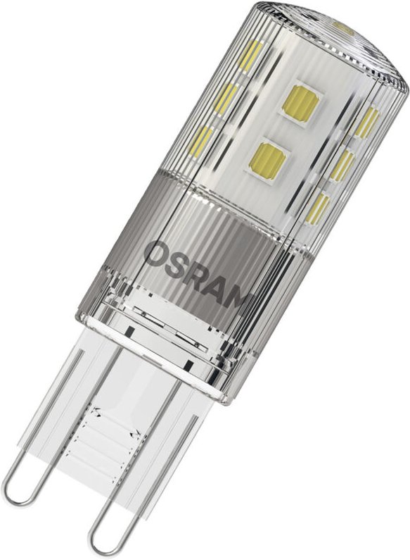 Osram - Dimmbare led pin Lampe mit G9 Sockel, Warmweiss (2700K), 350 Lumen, klares Glas, Single-Pack
