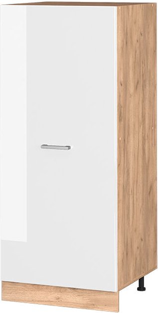 Vicco - Hochschrank R-Line, Weiß Hochglanz, 60 cm