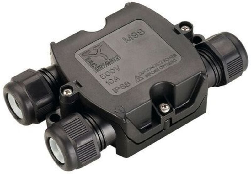 228726 Verbinderbox Schwarz - SLV