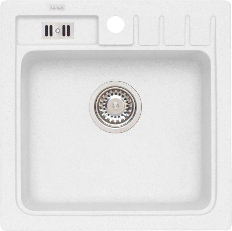 Alveus - Niagara - Granit-Spüle 47x47 cm, arctic 1100885