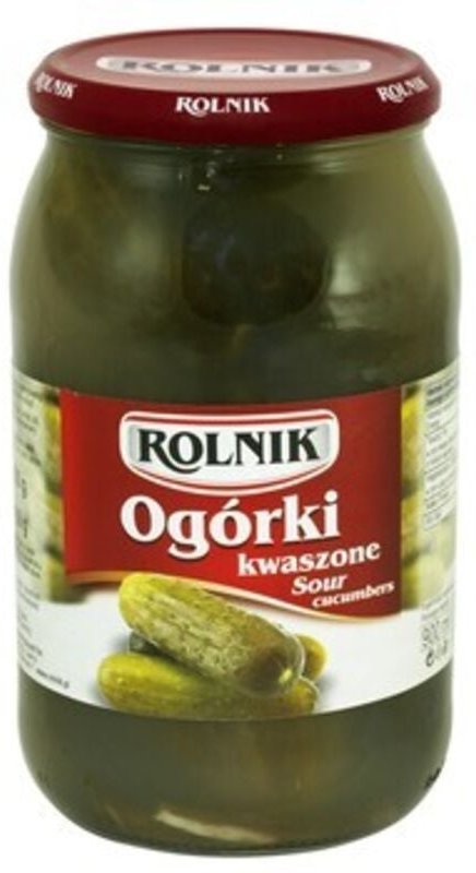 Eingelegte Gurken 850g - Rolnik - perfekt für Sandwiches und Salate