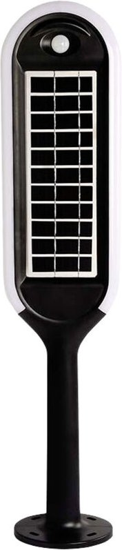 V-TAC 6666 VT-945 Solar-Außenstandleuchte mit Bewegungsmelder LED 5.00 W Weiß, Schwarz