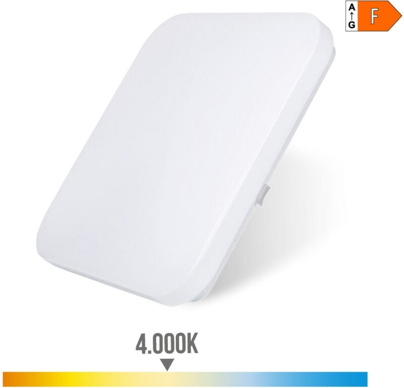 Wandanbauleuchte led extra flach 18w 4000k 33x33x7,1cm EDM