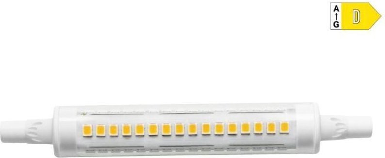 EDM - Lineare LED-Glühbirne 118 mm R7S 9 w 1250 lm 4000 k Tageslicht Ø1,6 x 11,8 cm