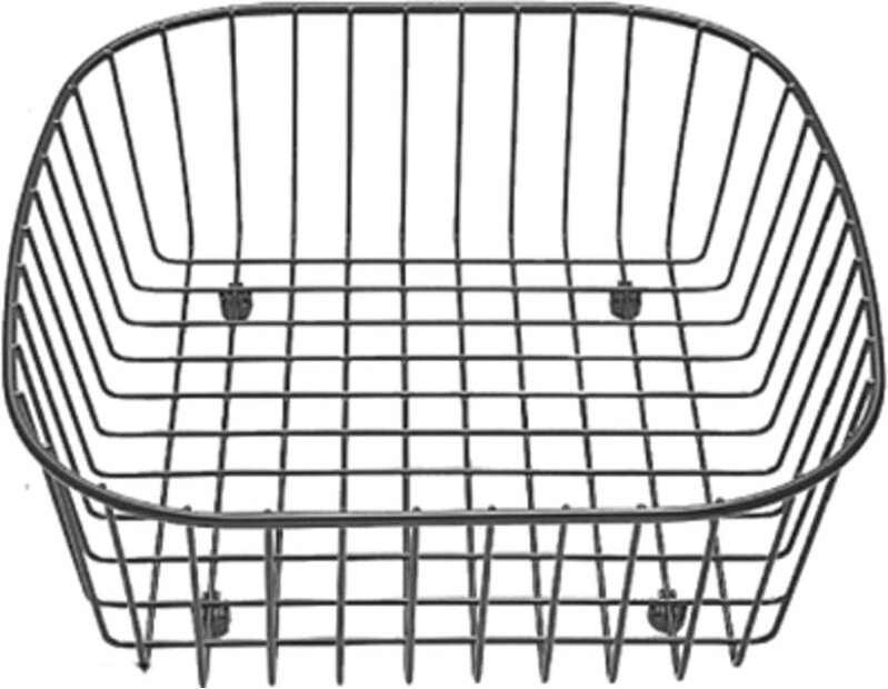 Accessoires - Multifunktionskorb, Edelstahl 514238 - Blanco