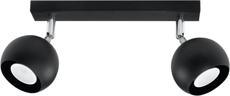 Thumbnail - Oculare - 2 Light Spotlight Bar Schwarz, GU10 - Sollux