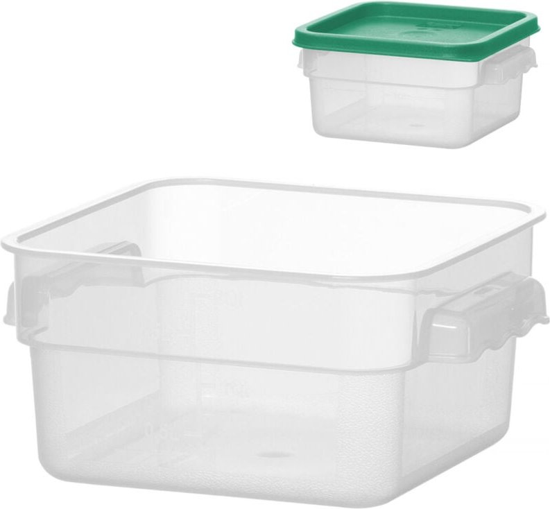 Frischhaltedose mit Skala 1,9 l 190 x 190 x 95 mm - Hendi 870907