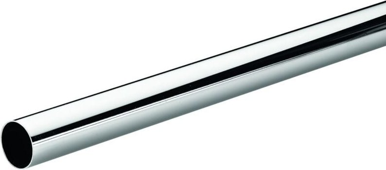 Hettich Schrankrohr für schwere Belastung Ø 25 x 2000 mm, verchromt Möbelbeschläge