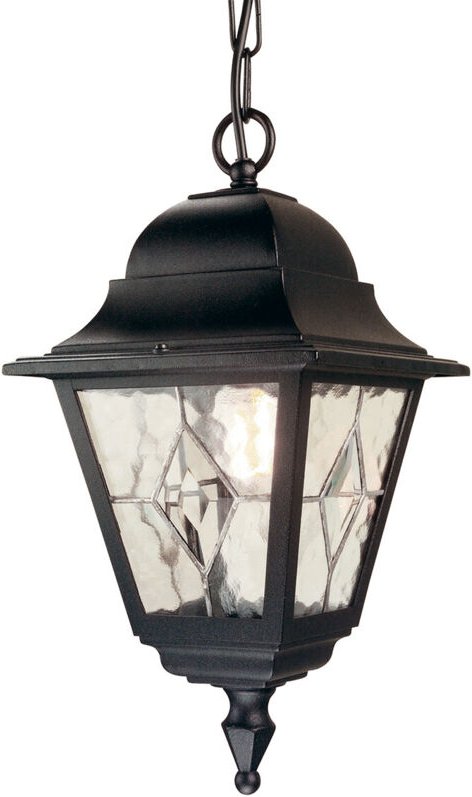 Thumbnail - Elstead Norfolk - 1 leichte Deckenleuchte für den Außenbereich Schwarz IP43, E27