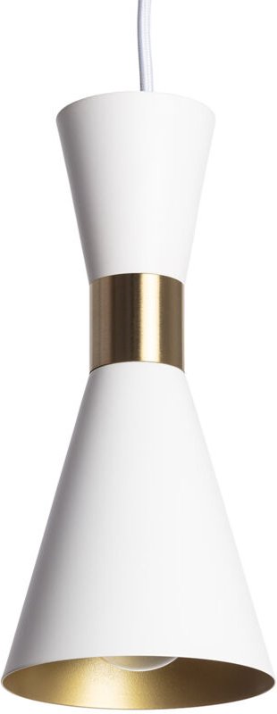 Pendelleuchte Metall Jigger Weiß