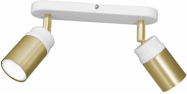 Licht-erlebnisse - Deckenstrahler Metall 2-flammig GU10 schwenkbar b: 40 cm klein Deckenlampe