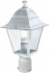 Thumbnail - Aluminium-Gusskopf mit transparenten Glasdiffusoren, Durchmesser 60 mm, maximale Lampenhöhe 170 mm, 230 v 50 Hz, maximal...