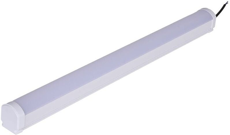 EDM - Elektronischer LED-Streifen (18 w, 4000 k, 1820 lm), IP65, 60 x 4,6 x 5,1 cm, weiß und opal