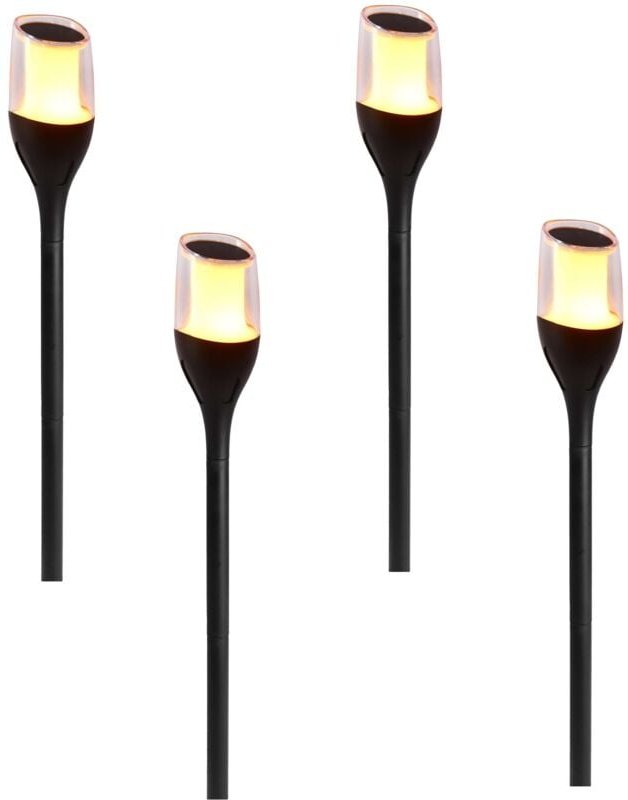 Lumisky - Solarfackeln 4er Set farely h80 cm