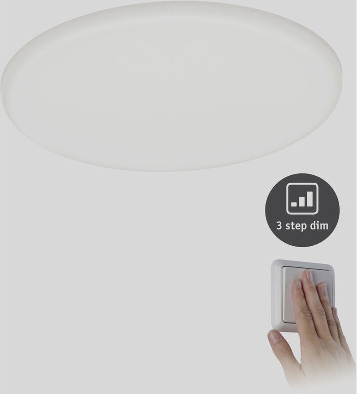 Thumbnail - Einbauleuchte led Veluna Varifit 3-Stufen dimmbar ø 18,5 cm 17,5 w Einbauleuchte - Paulmann