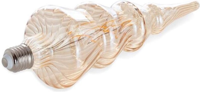 Vellight LED-Lampe in Glühlampenform, Weihnachtsbaum, dekorativ, goldfarbenes Filament, 4 W, E27, 200 lm, Lebensdauer 25...