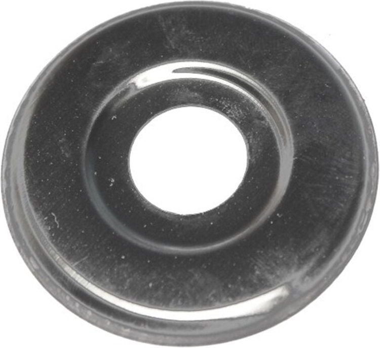 1/2' Edelstahl-Flachrosette