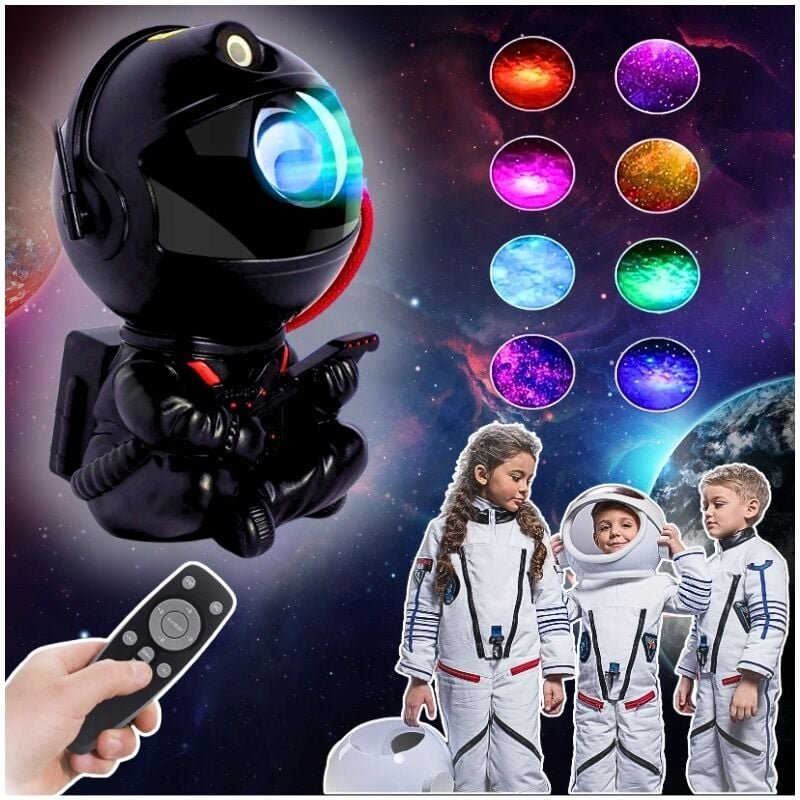 Astronautenprojektor Sterne Nachtlampe LED-Laserprojektor