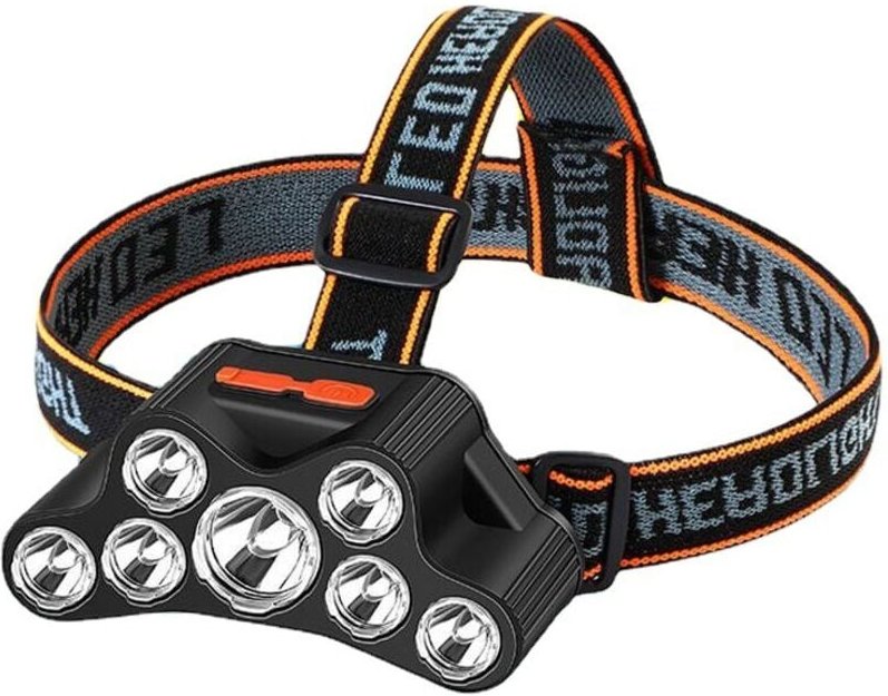 LED-Stirnlampe, 18000 Lumen Superhelle Stirnlampe, Fernbestrahlte Stirnlampe