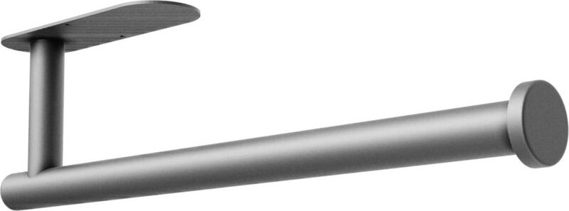 Wandmontierter Unterbau-Papierhandtuchhalter für Küchenhandtücher, selbstklebende Stange, Ständer, Edelstahl SUS304, 33 ...