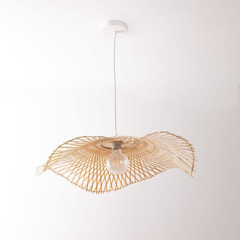 Sklum - Deckenleuchte aus Bambus Pamell Natürlich