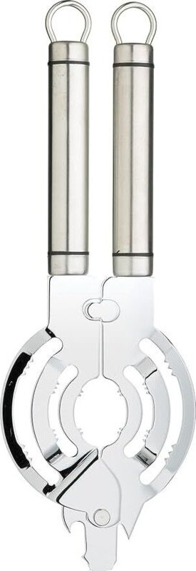 Professioneller Allöffner/Flaschenöffner/Dosenöffner, multifunktional, aus Edelstahl, kompatibel mit den meisten Deckeln...
