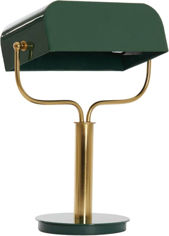 Light & Living - tischlampe - Ayer - grün - metall -