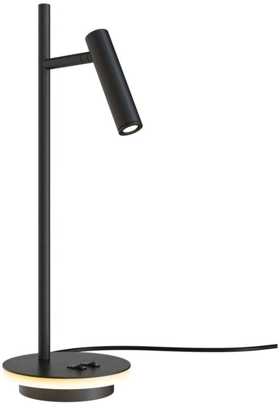 Maytoni - Tischlampe Schreibtischlampe Tischleuchte schwarz Spot beweglich led Leselampe