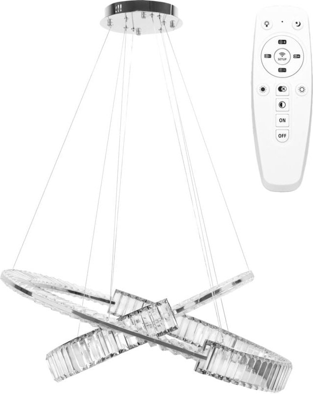 Hängelampe led APP1525-CP60/80 chrome - Toolight