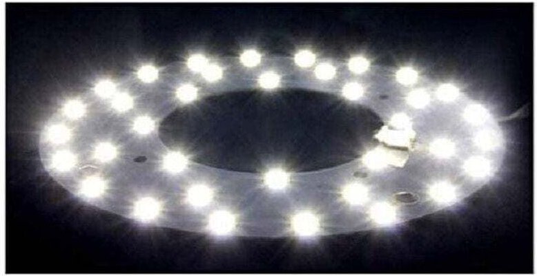 Circolina Corona LED-Ersatz-Deckenleuchten, 18 w, 3000 k, 6500 k, 4000 k, CA-18 – Kaltweiß – - Ymyny