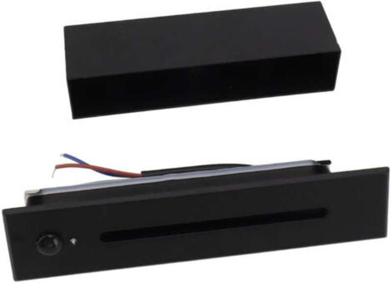 4000K LED-Treppenleuchte mit Bewegungsmelder, IP65 wasserdicht, integrierte Eckwandleuchte für den Innen- und Außenberei...