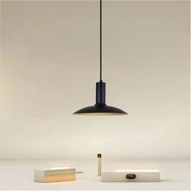 Trade Shop Traesio - Trade Shop - zusammenfassung mit semisferäre paralien in ferro nero oro E27 33795 -