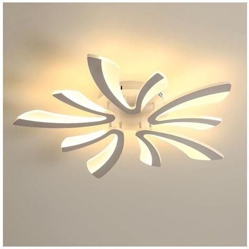 Designer Deckenleuchte v, Acryl, Schwarz, 5-flammig, warmes Licht, 50W, 220V - Goeco