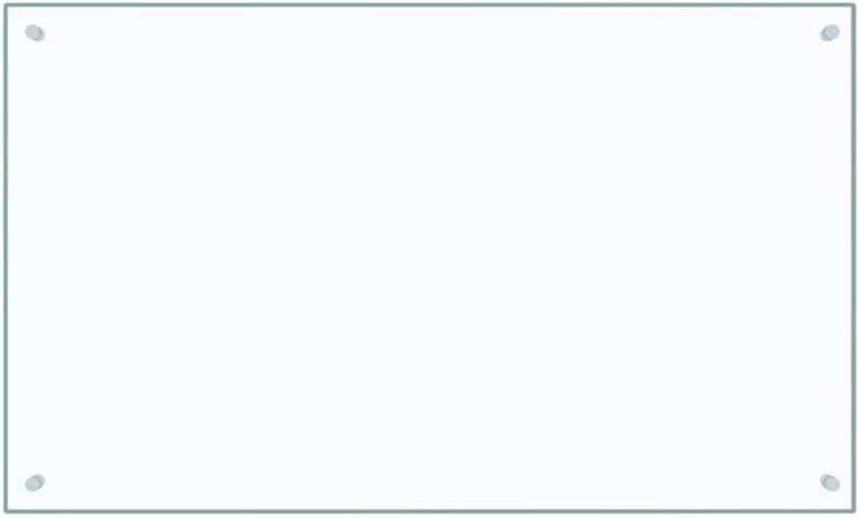 vidaXL Küchenrückwand Transparent 100×60 cm Hartglas