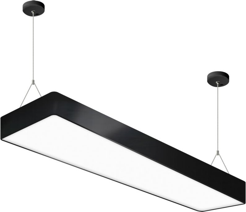 FLARA LED 24W 4000K schwarze Deckenhängelampe