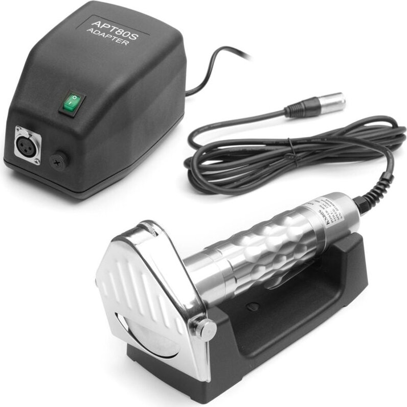 Elektrisches Gyros-Kebabmesser mit Schärfer und Ständer 230 V 80 W - Hendi 267264