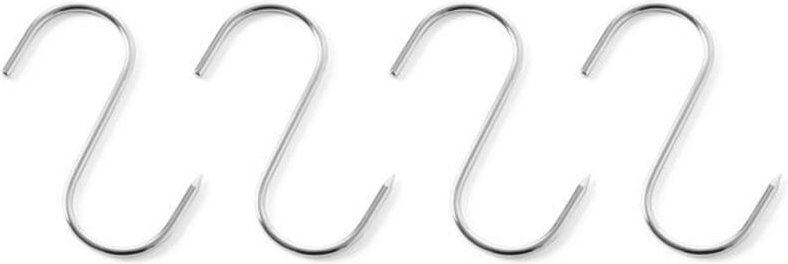 Hendi Fleischerhaken – Set aus 4 Haken, 4 Stk., 90x4mm