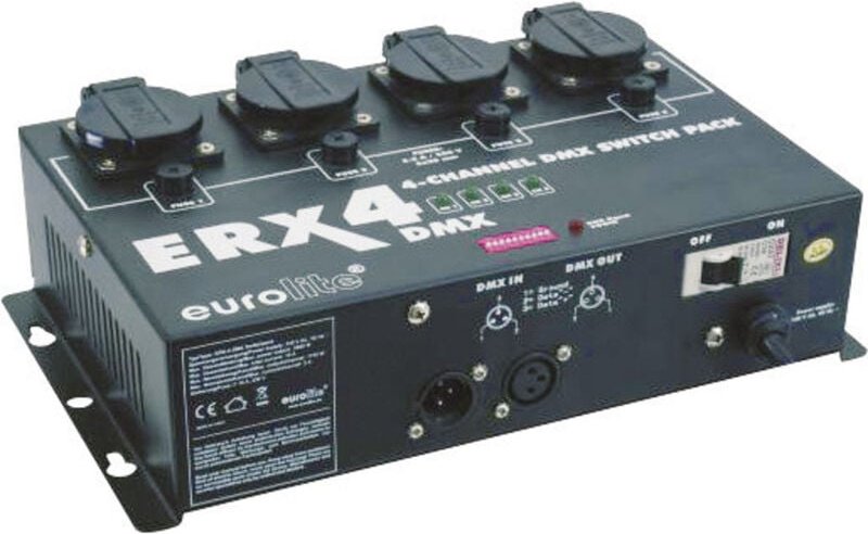 ERX-4 dmx dmx Switchpack 4-Kanal - Eurolite