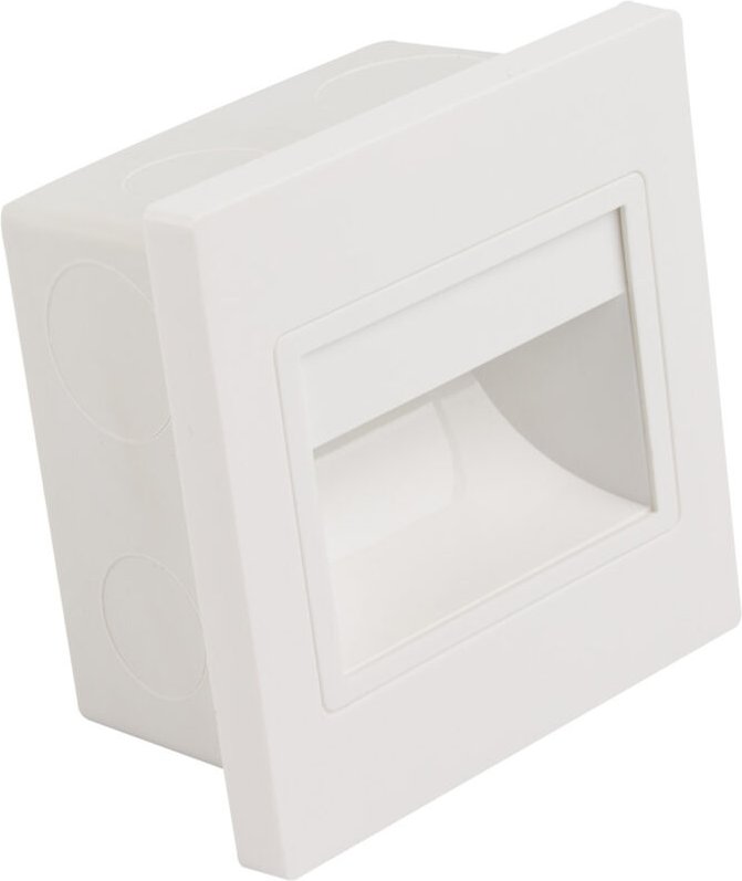 Efectoled - LED-Wandeinbauleuchte 1.5W Weiß Randy 3000K Warmweiß