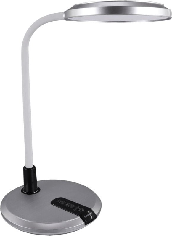 PLATON LED Schreibtischleuchte 6,5W 3000K/4000K/6500K silber